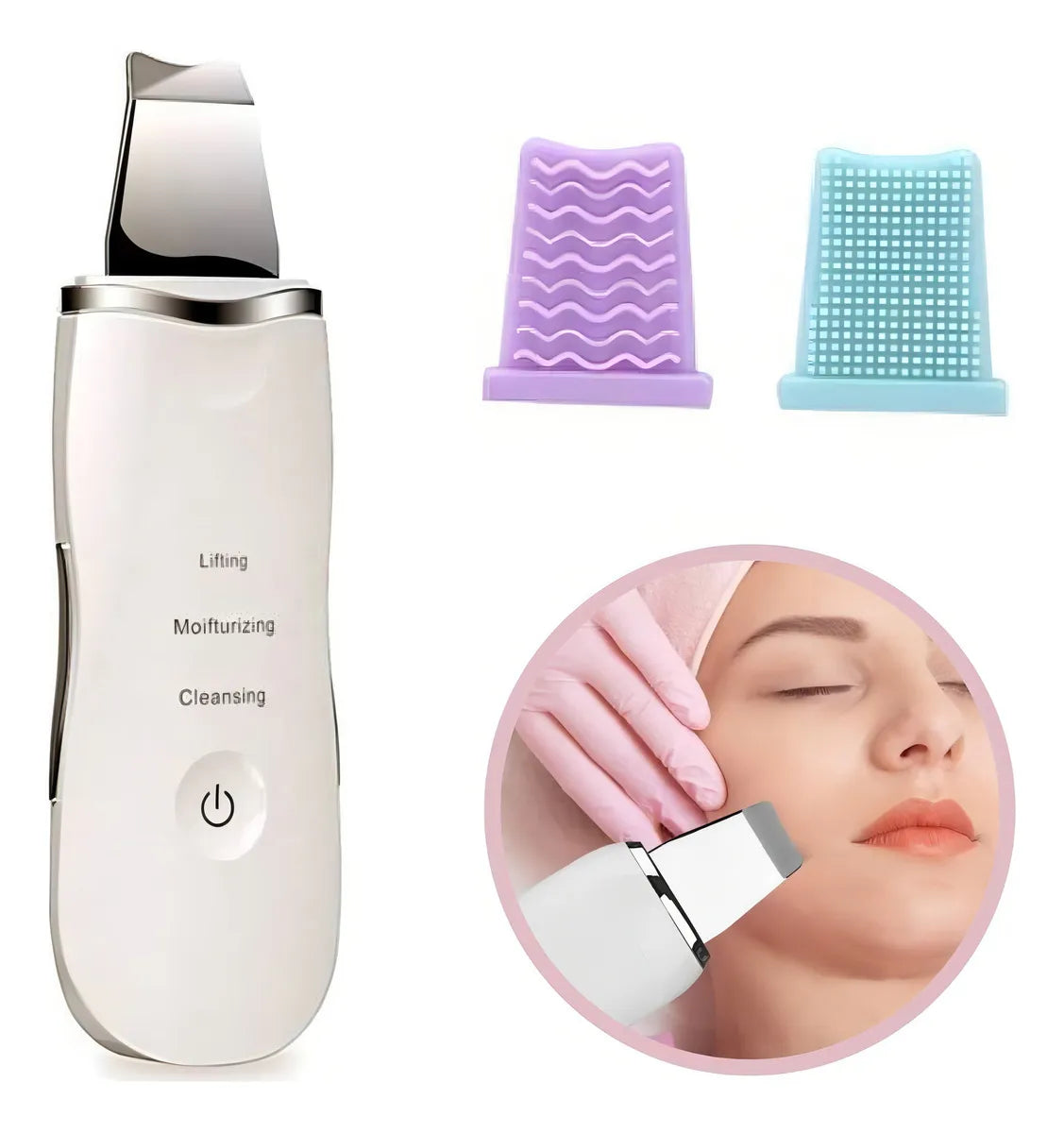 Paleta Facial Ultrasonica Exfoliante