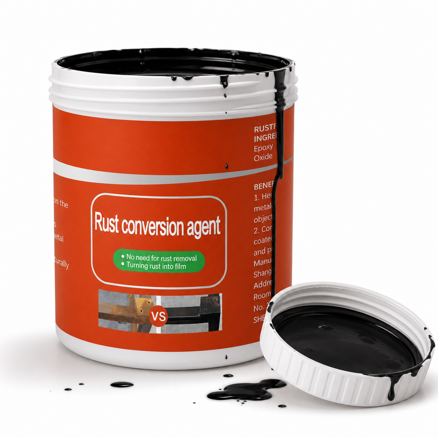 Recuperador de OXIDO de 1 KG extragrande que alcanza para todos tus proyectos - Color Negro