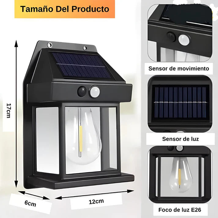 🔥 ¡OFERTA 2X1! 🔥 FOCO SOLAR CON SENSOR 💡 Iluminación gratis y sin cables ☀️❌ | 🇨🇱