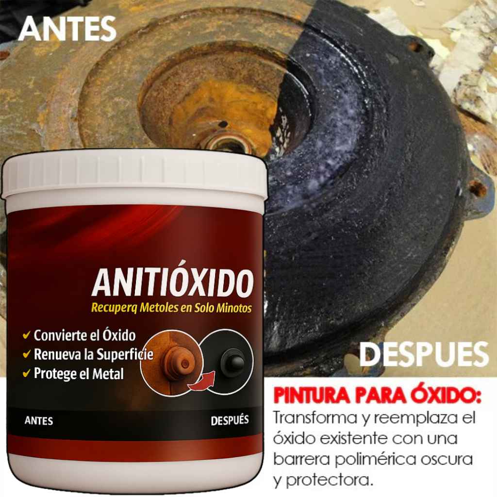 Recuperador de OXIDO de 1 KG extragrande que alcanza para todos tus proyectos - Color Negro