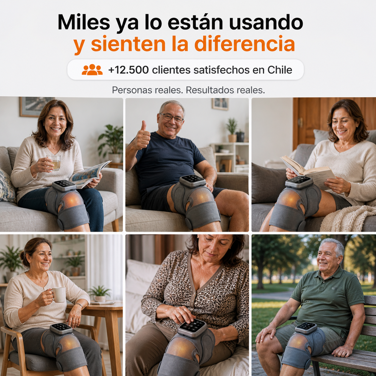 Dile adios al dolor de tus rodillas con Masajeador Termico de Rodillas KNEEXPRO