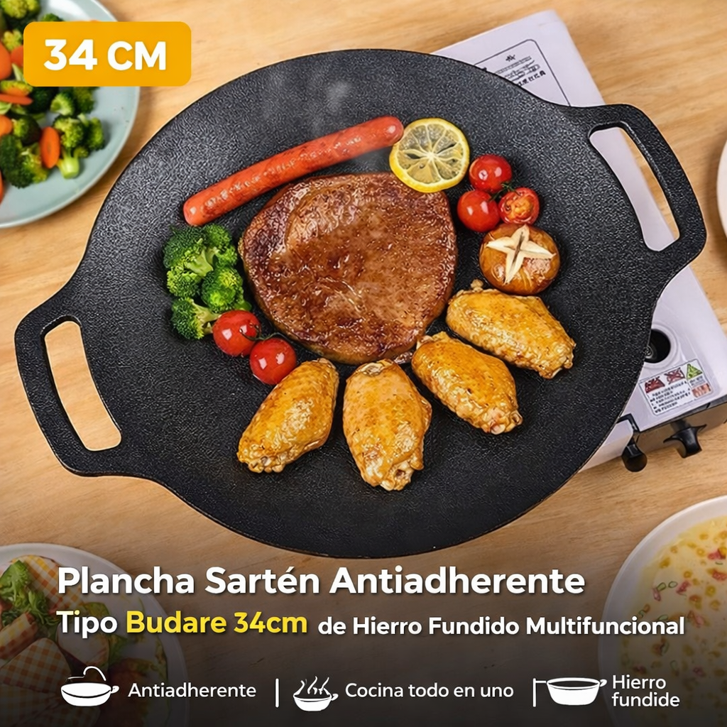Plancha Antiadherente que dura generaciones
