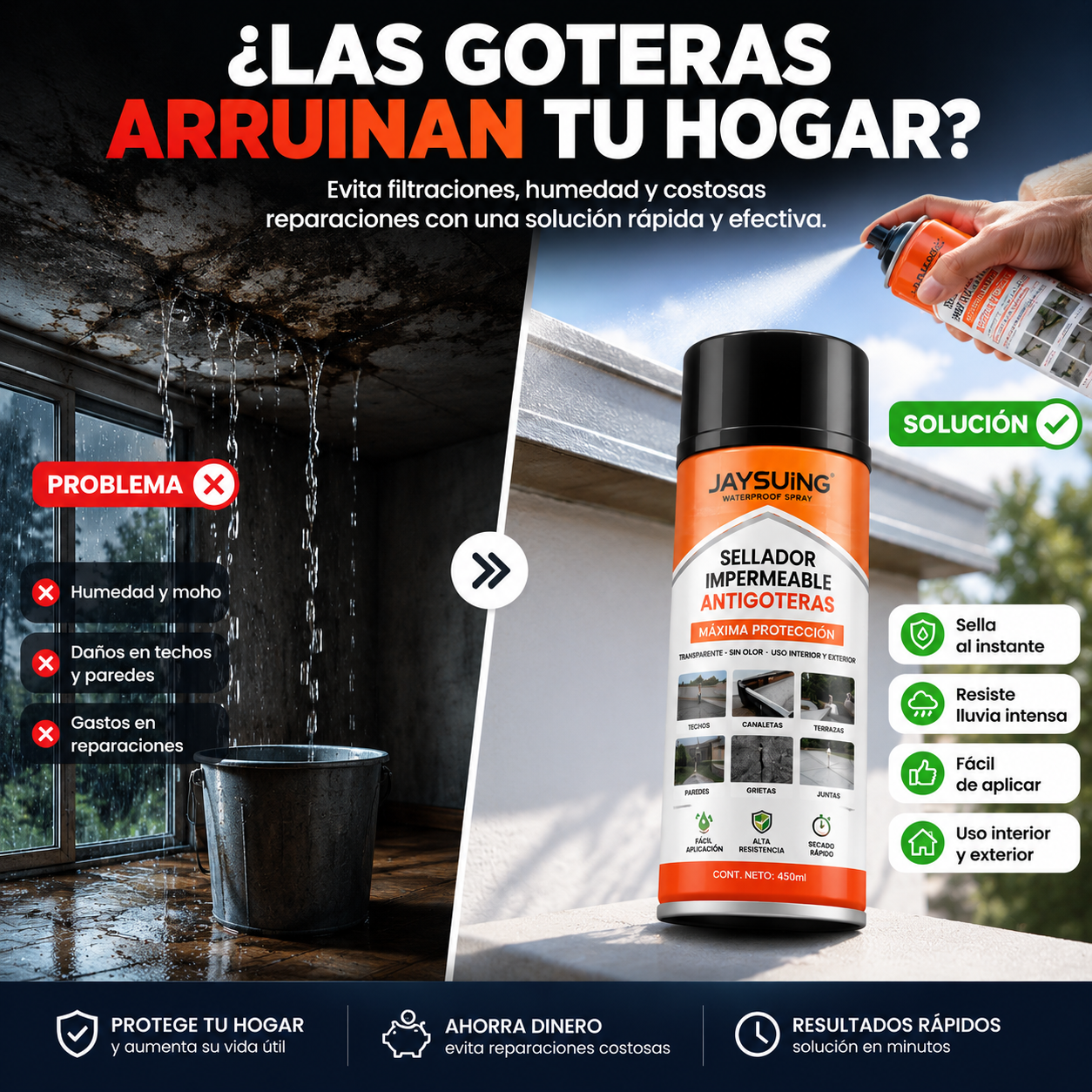 HydroFlex™ | Spray Antigoteras