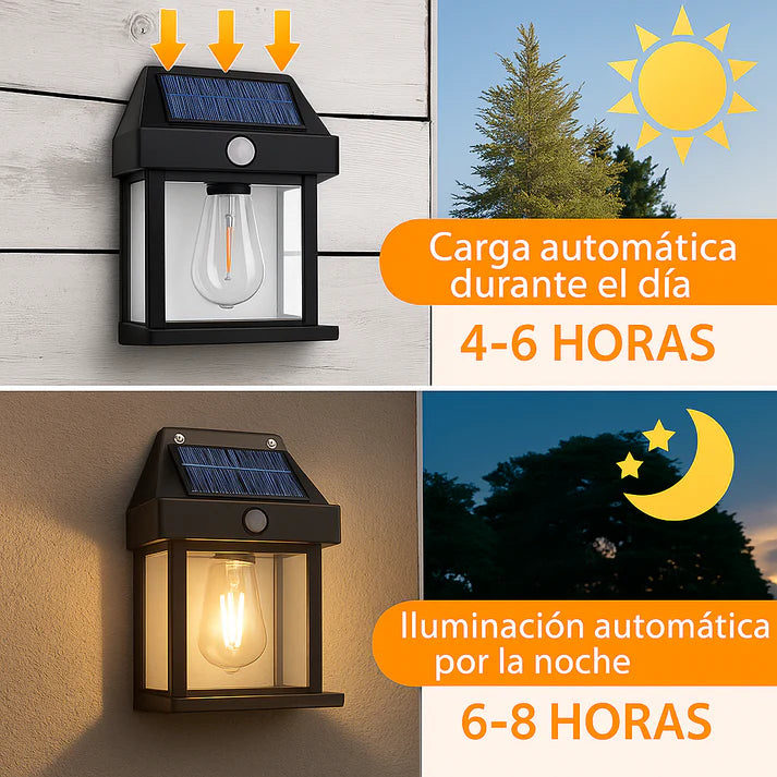 🔥 ¡OFERTA 2X1! 🔥 FOCO SOLAR CON SENSOR 💡 Iluminación gratis y sin cables ☀️❌ | 🇨🇱