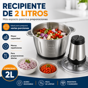 Picadora Procesadora 2 litros + AFILADOR