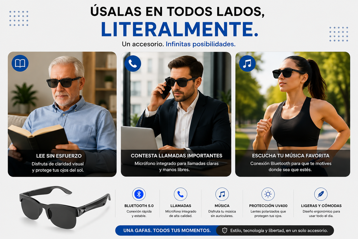VistaBeat - Lentes de sol que también suenan