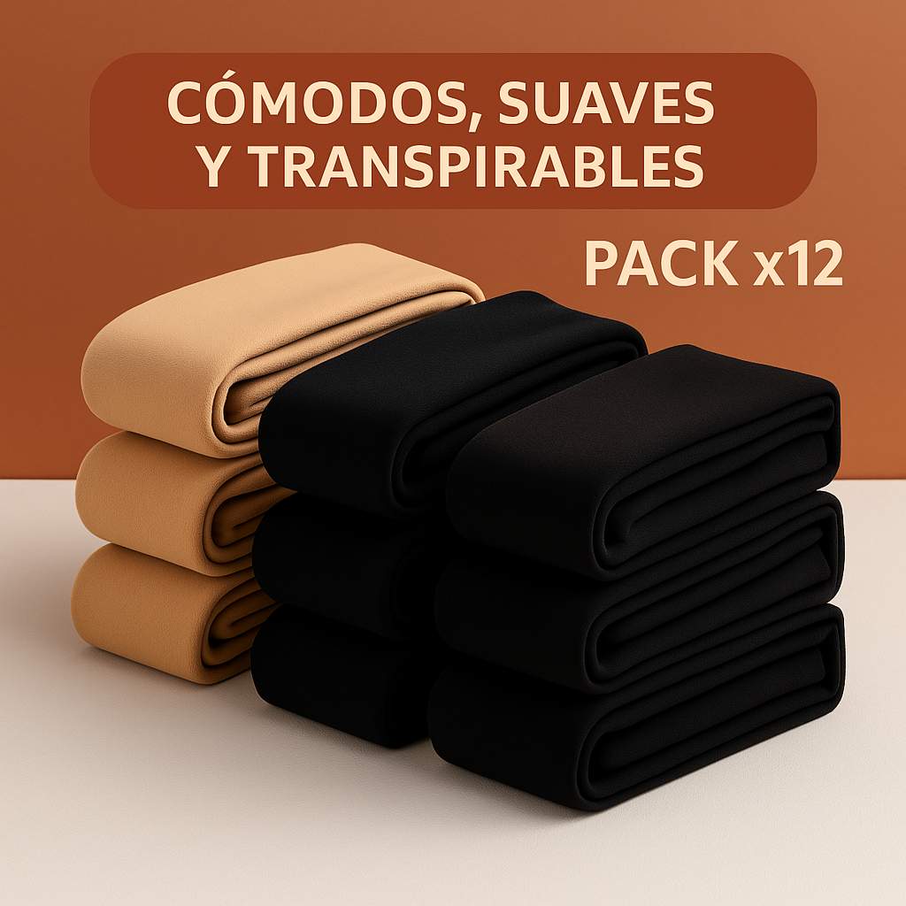 Calcetines Térmicos para Invierno❄️ | Pack x12 Pares colores Surtidos