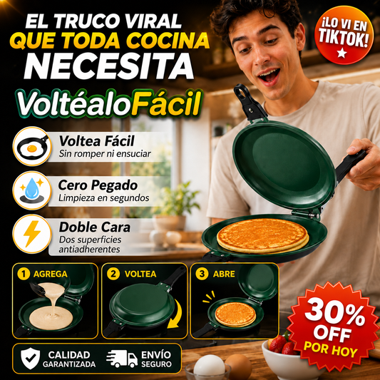 FlipMaster - 🥞 - Sartén panquequero doble cara 🔥