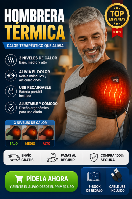 TermoHombro – Calor profundo para hombros tensos