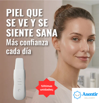 Paleta Facial Ultrasonica Exfoliante