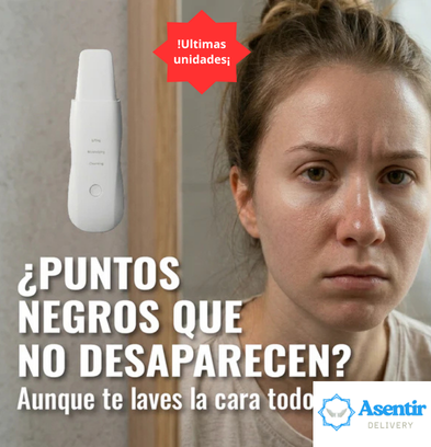 Paleta Facial Ultrasonica Exfoliante