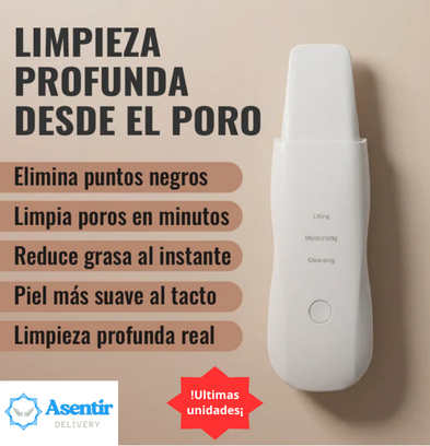 Paleta Facial Ultrasonica Exfoliante