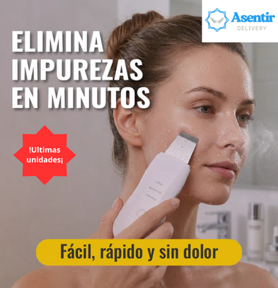 Paleta Facial Ultrasonica Exfoliante
