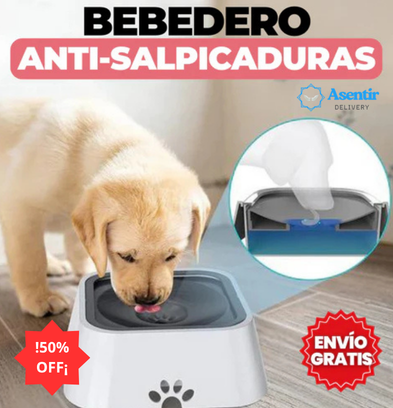 BEBEDERO PARA MASCOTA ANTIDERRAMES 🐱🐶