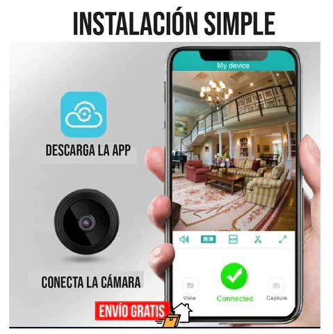 🚨Mini Camara Compacta- protege a los tuyos🚨