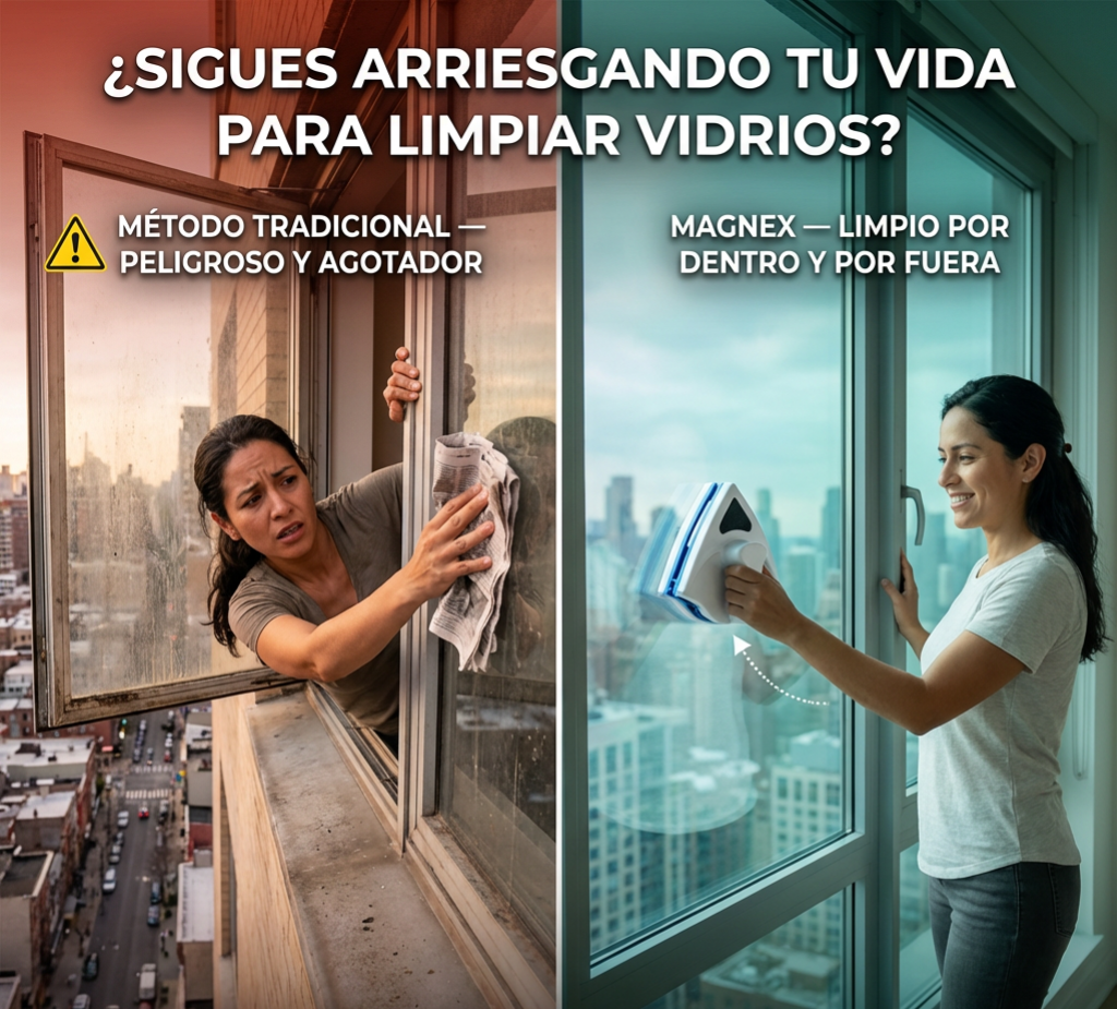 🪟🌟 LEDMAX ™️- Limpiavidrios en 10 minutos, incluso en altura y 100% segura 🪟🌟