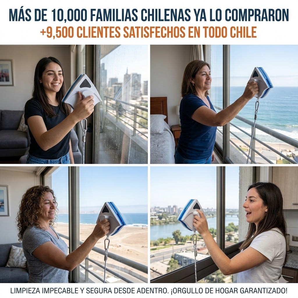 🪟🌟 LEDMAX ™️- Limpiavidrios en 10 minutos, incluso en altura y 100% segura 🪟🌟