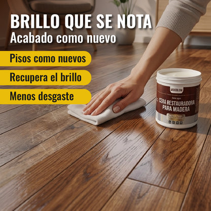 WoodGlow™ Sellador Cera para Maderas  1 Kilo