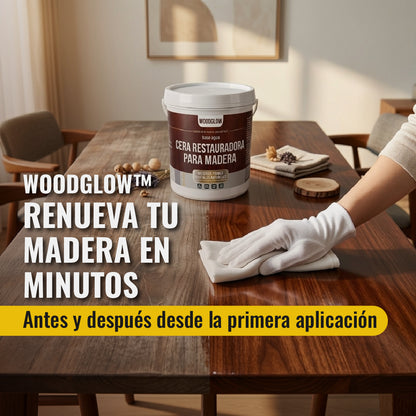 WoodGlow™ Sellador Cera para Maderas  1 Kilo