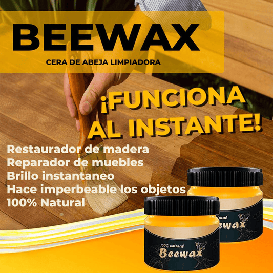 BEEWAX: CERA RESTAURADORA DE MADERA BENEFICIO DIRECTO A TU BOLSILLO