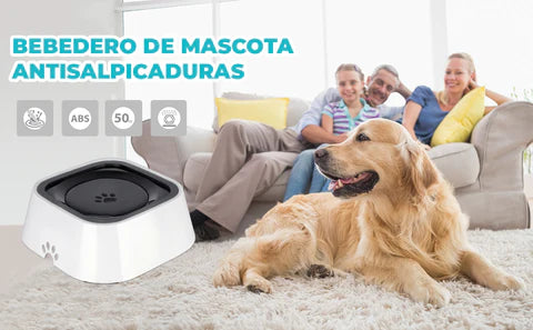 BEBEDERO PARA MASCOTA ANTIDERRAMES 🐱🐶