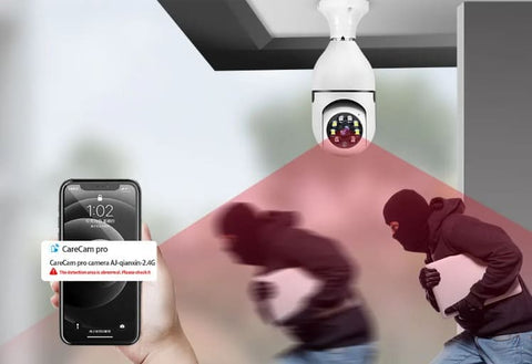 Camara Ampolleta De Seguridad Hd Panoramica 360 °
