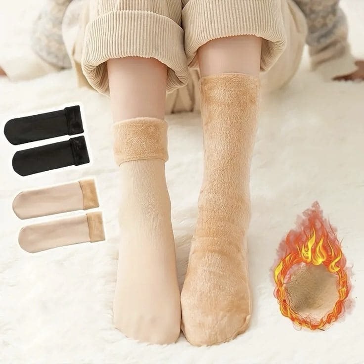 Calcetines Térmicos para Invierno❄️ | Pack x12 Pares colores Surtidos